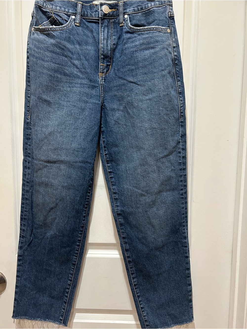 Rock & Republic Women's Straight Jeans in Denim Blue